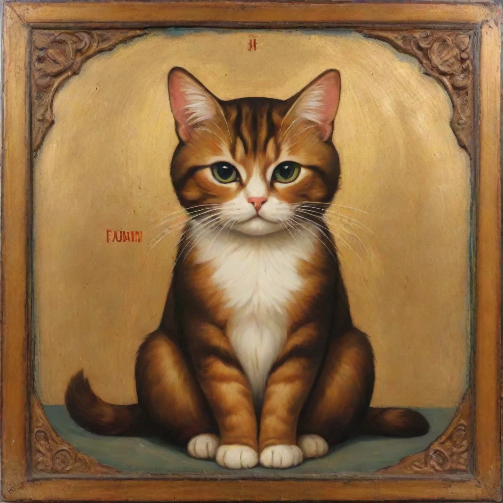 aitrending orthodox icon of cat good looking fantastic 1