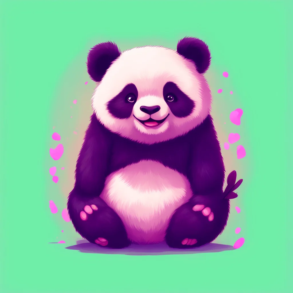 aitrending panda accountang cute illustration good looking fantastic 1