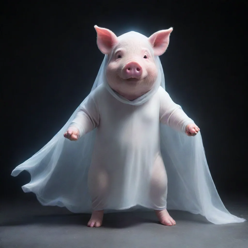 aitrending pig as a force ghost good looking fantastic 1