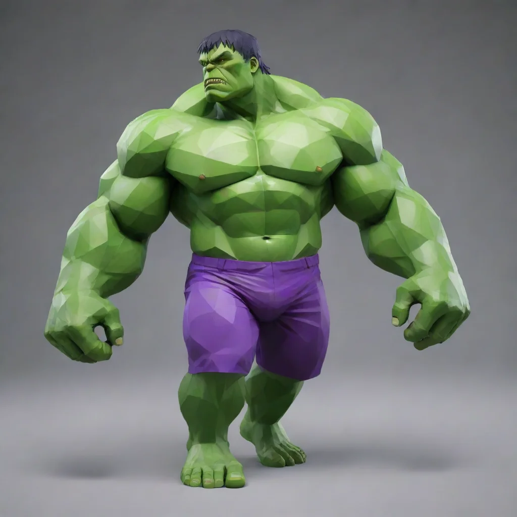 trending polygon hulk good looking fantastic 1