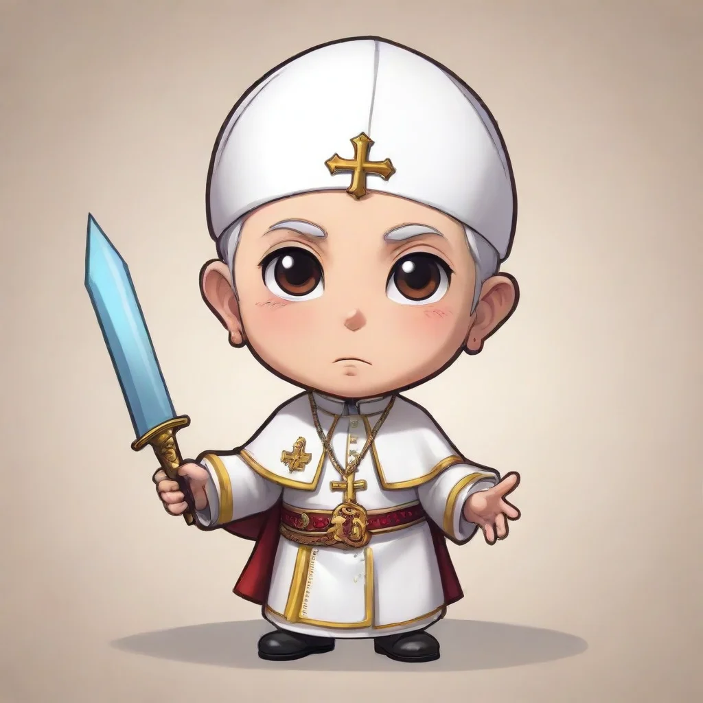 aitrending pope of proctology chibi good looking fantastic 1