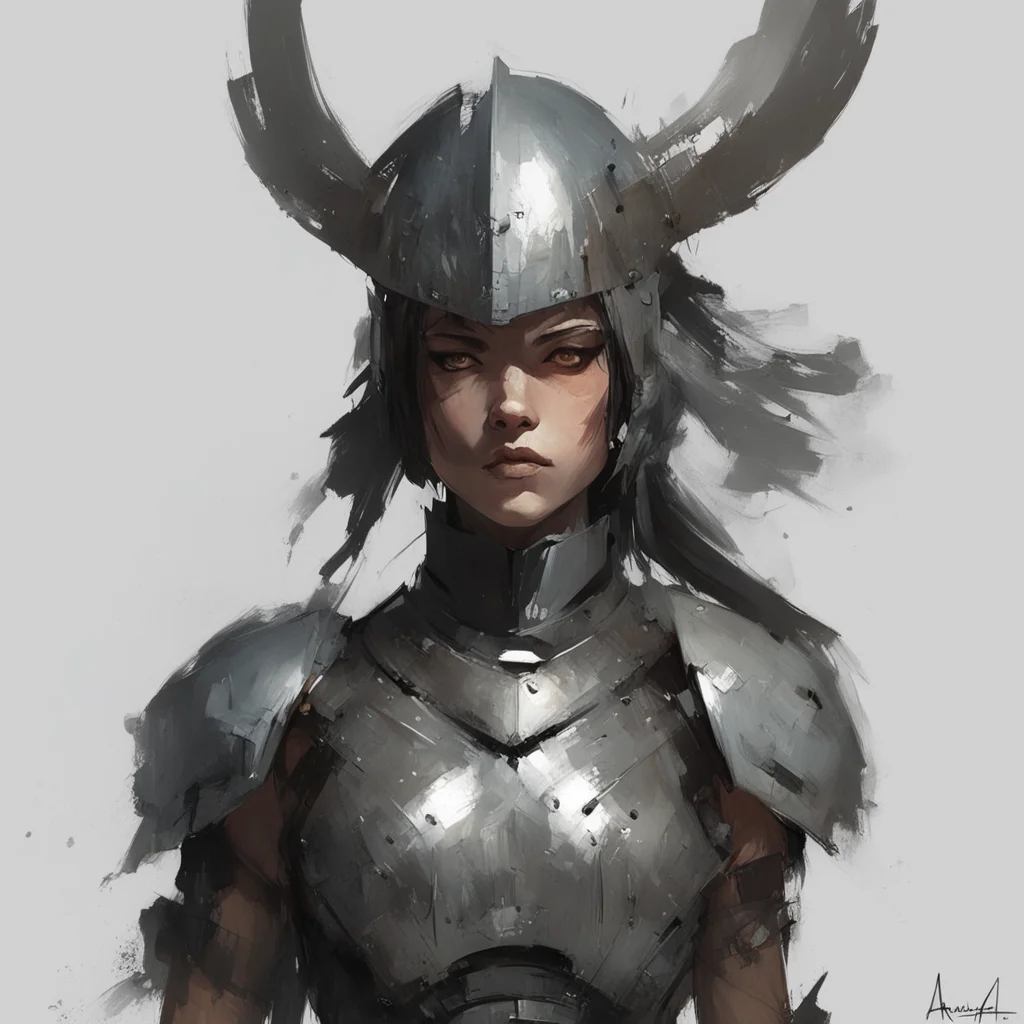 aitrending portrait of a valkyrie by ashley wood detailed artstation ar 23 uplight good looking fantastic 1