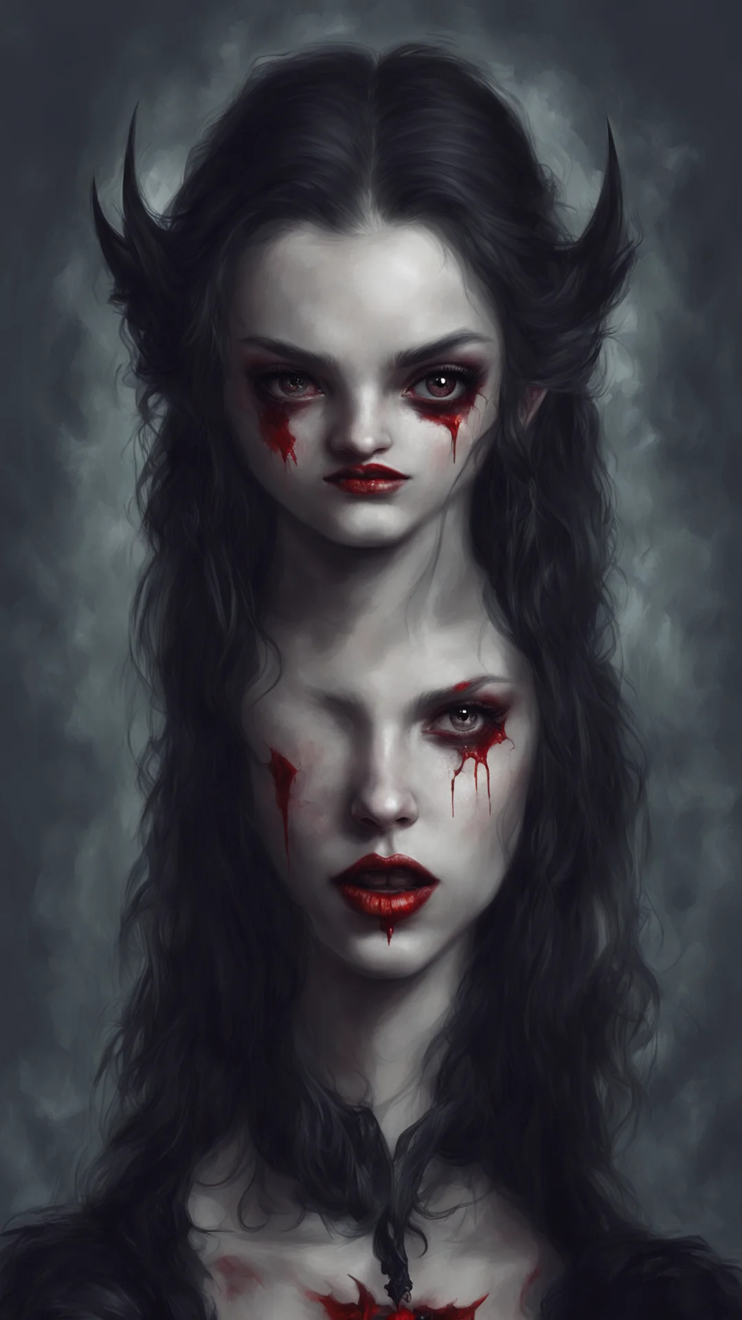 aitrending portrait of a vampire girl by anato finnstark ar 23 good looking fantastic 1 tall