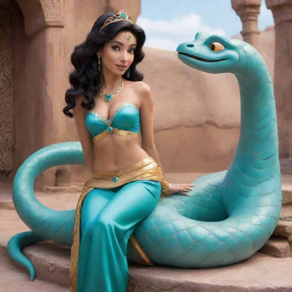 trending princess jasmine and kaa  good looking fantastic 1