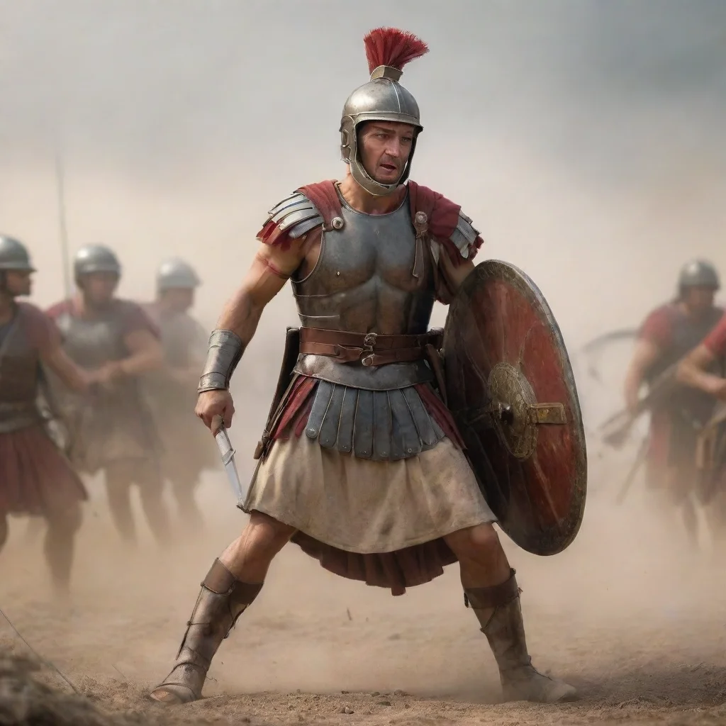 trending roman soldier in battle  good looking fantastic 1
