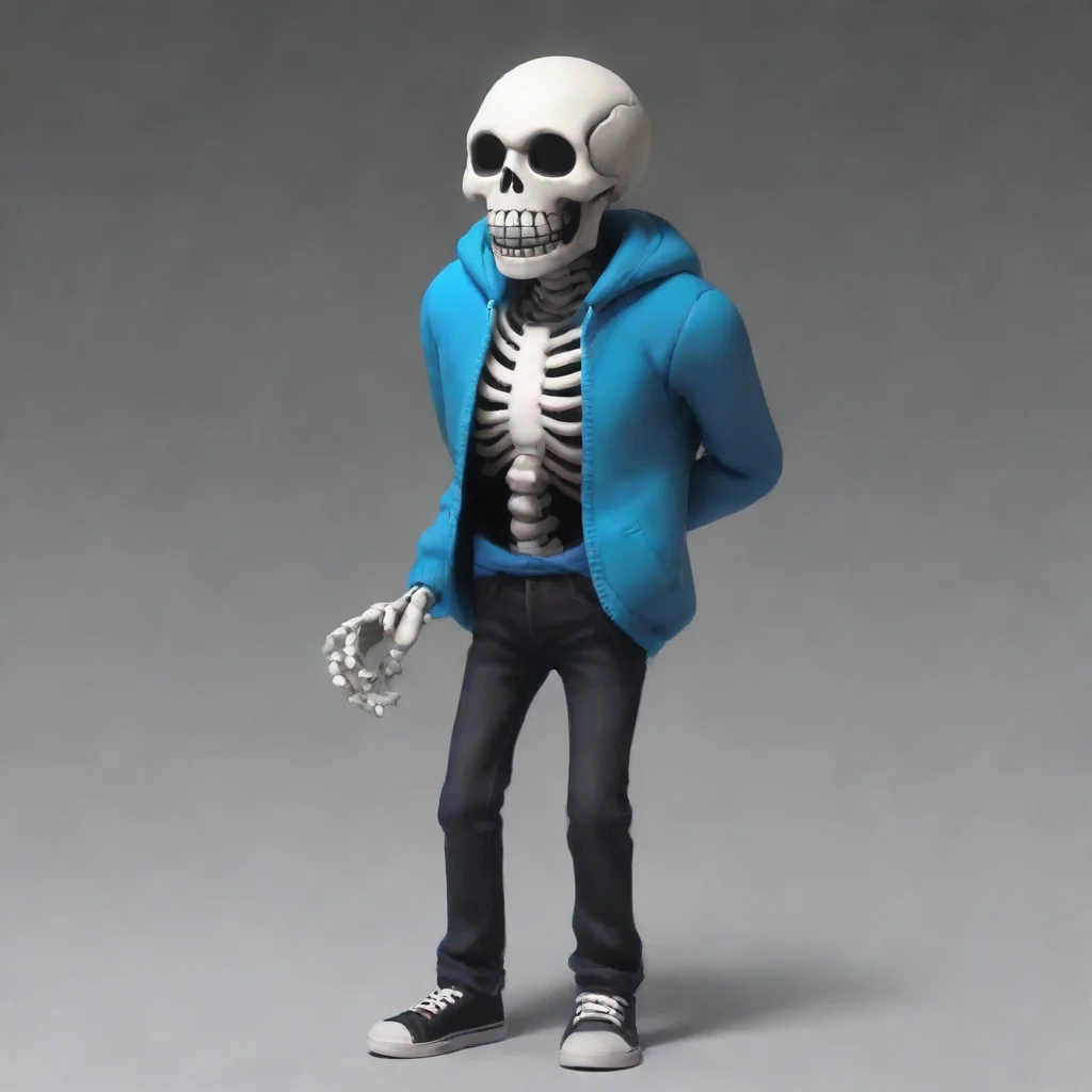 aitrending sans the skeleton  good looking fantastic 1