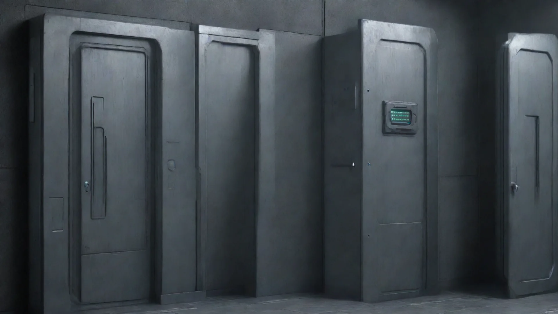 aitrending sci fi wall with doors good looking fantastic 1 wide
