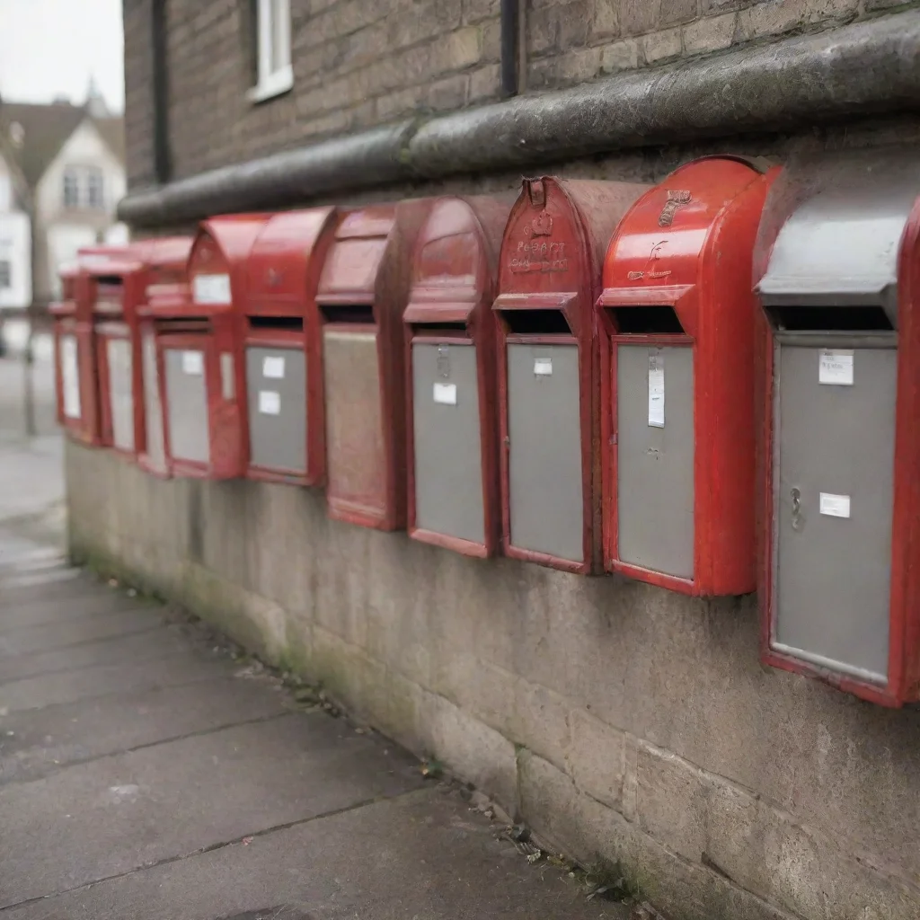 trending several postboxes in row with mails good looking fantastic 1