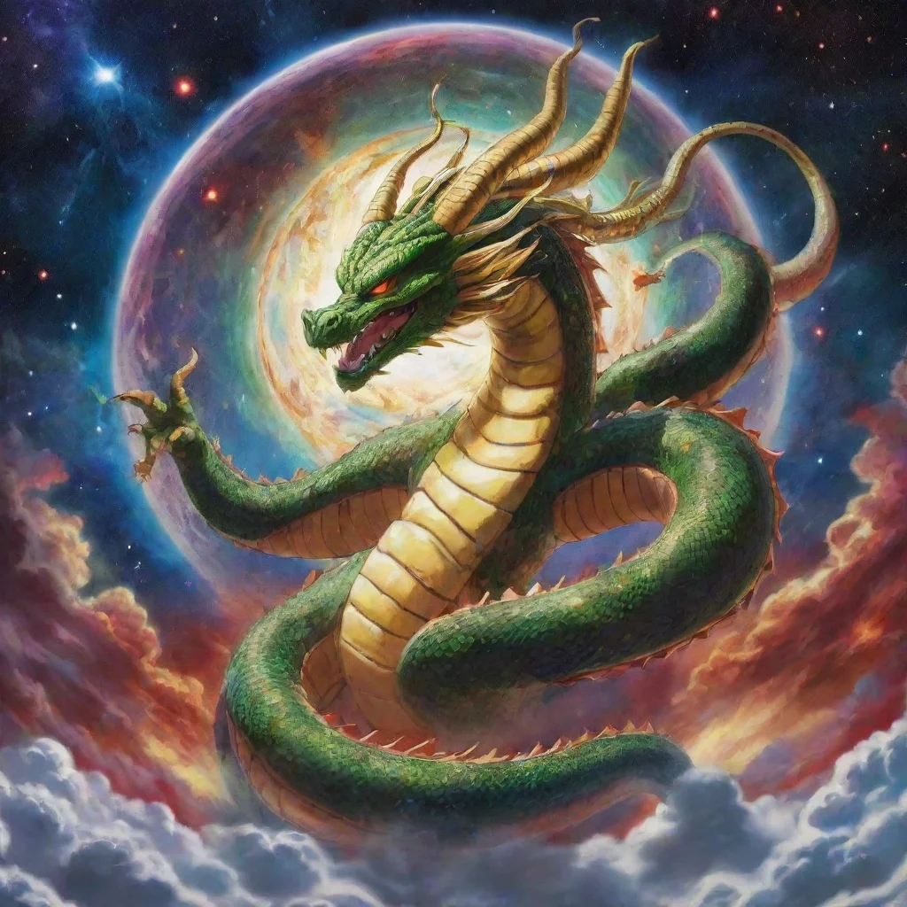 aitrending shenron dragon surrounding to the universe 7  good looking fantastic 1
