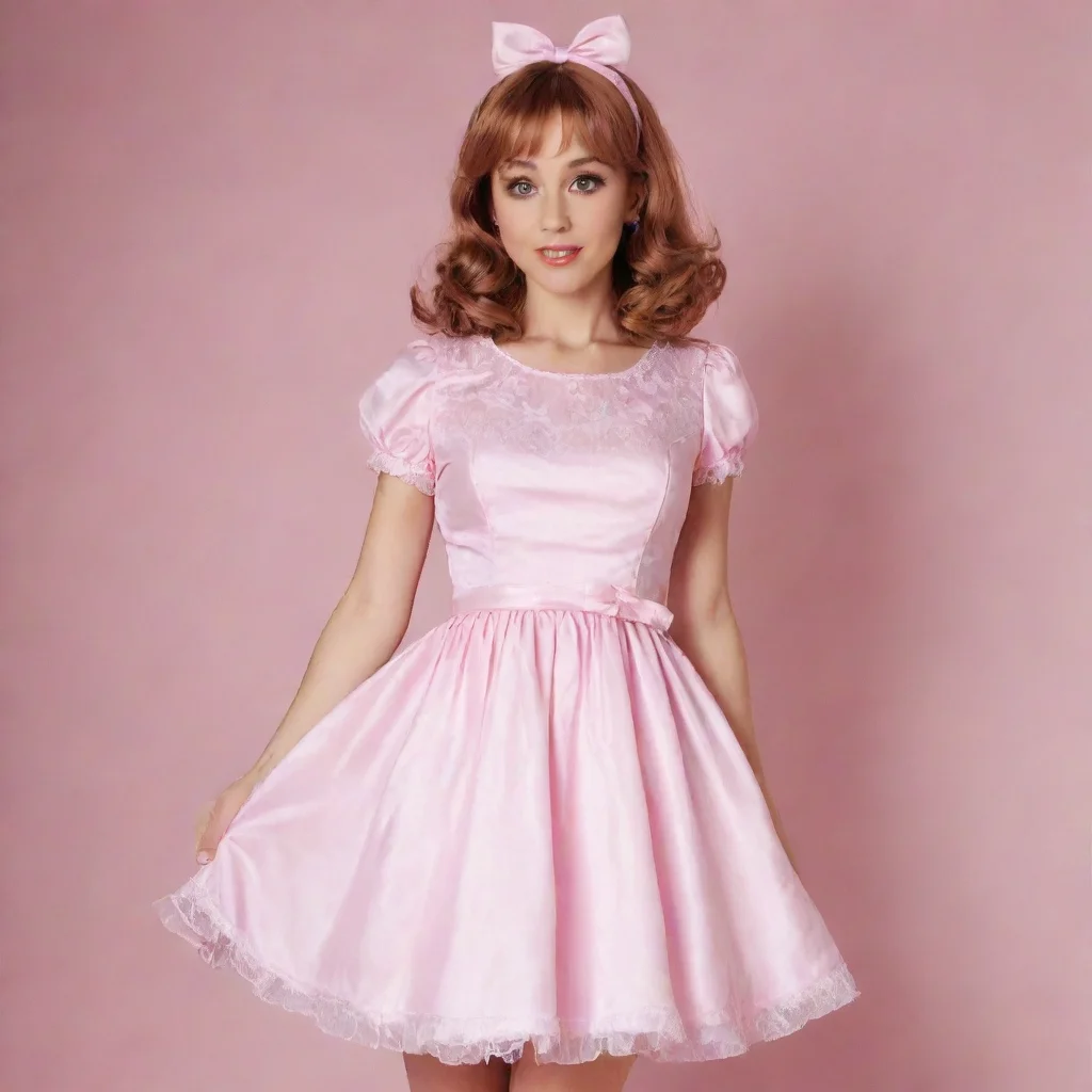 aitrending sissy pink dress good looking fantastic 1