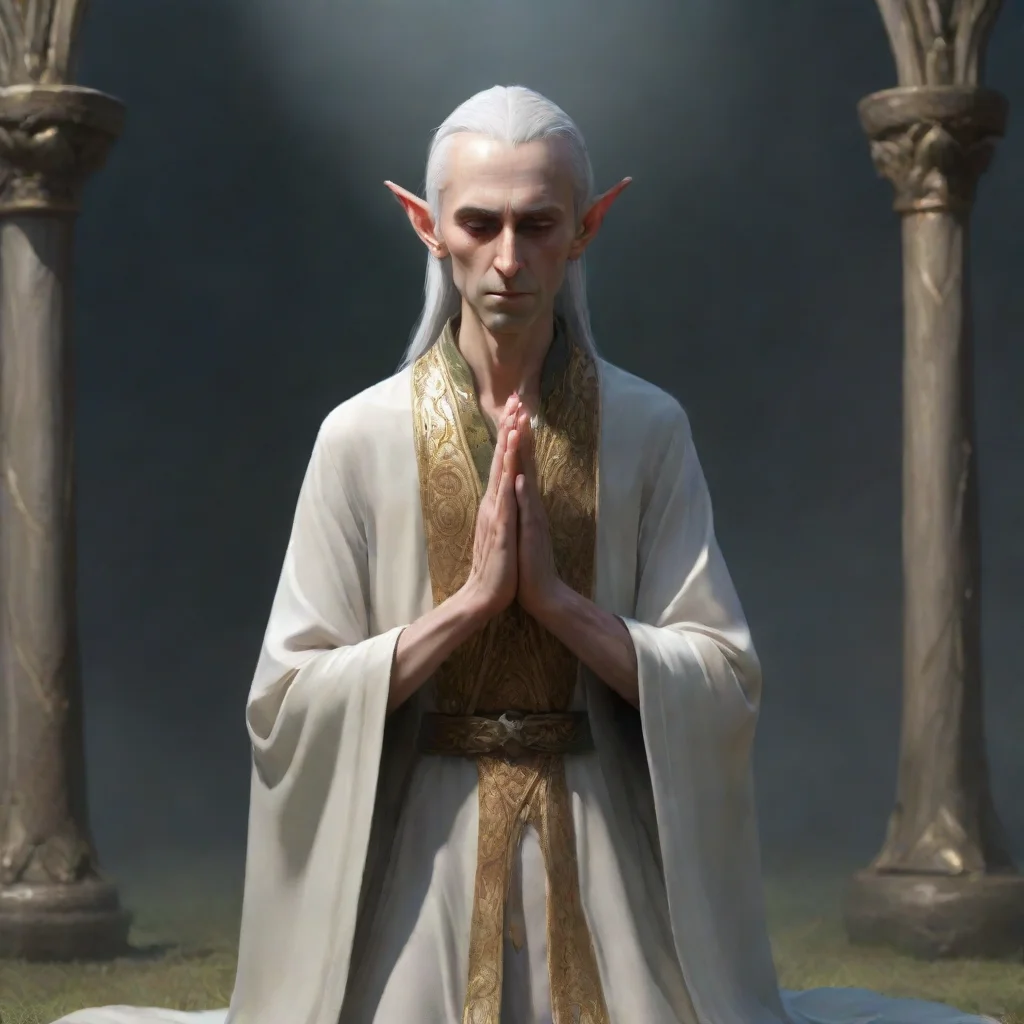 trending skinny high elf priest praying good looking fantastic 1