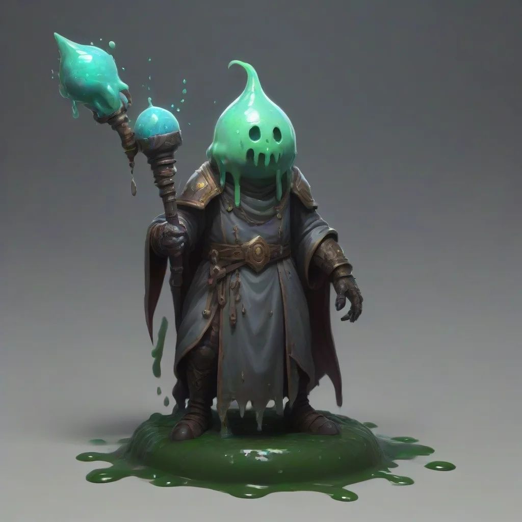 aitrending slime cleric with a mace good looking fantastic 1