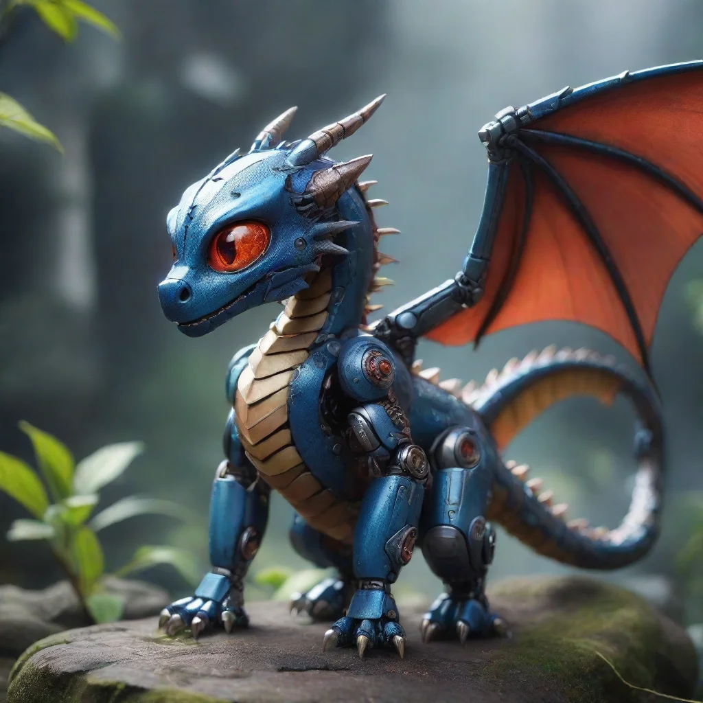 aitrending small robot dragon fantasy good looking fantastic 1