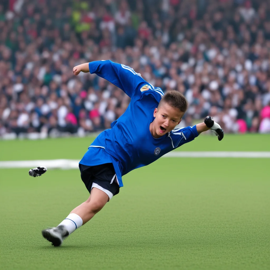 aitrending soccer kid makes a scorpion kick good looking fantastic 1