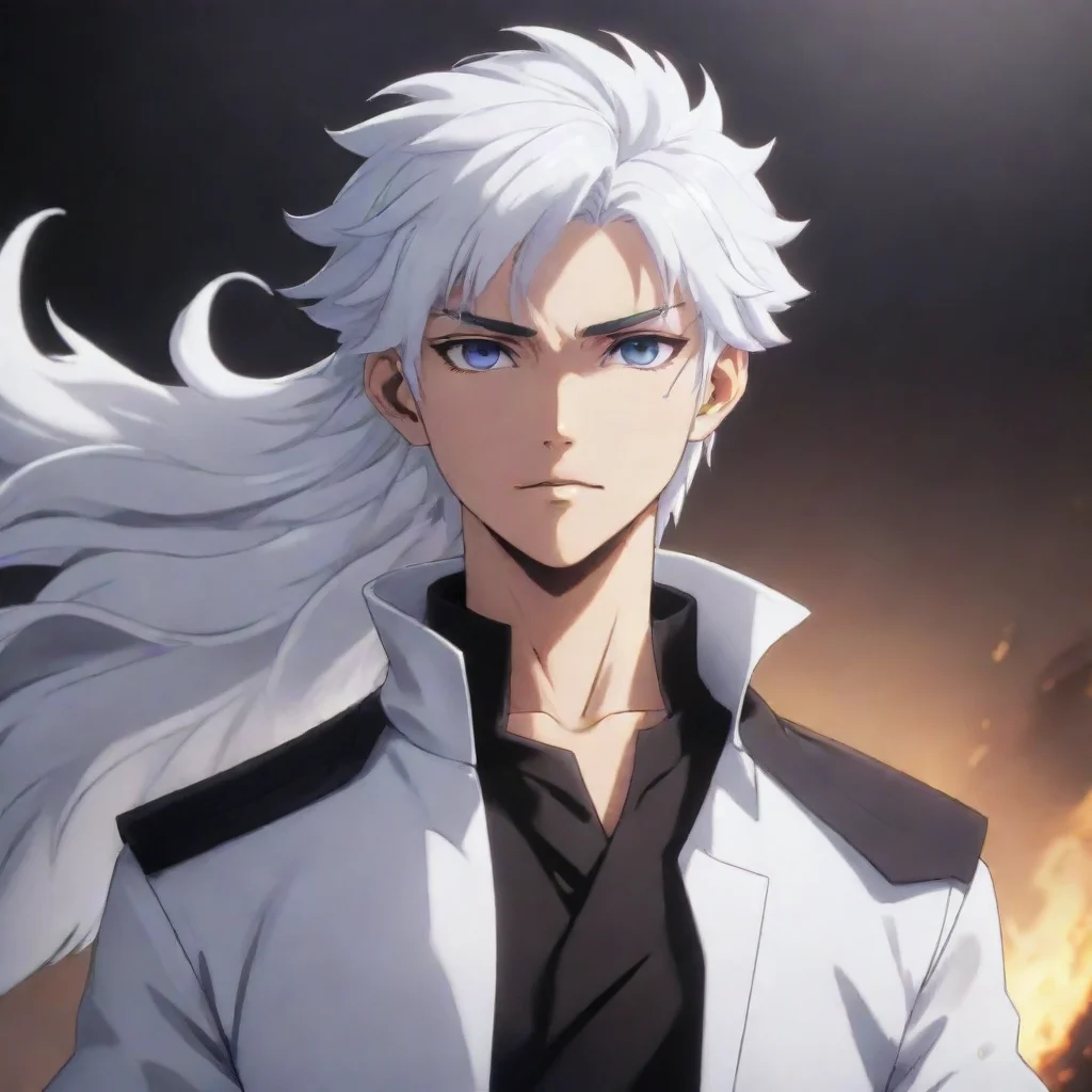 aitrending solo leveling white haired boy good looking fantastic 1