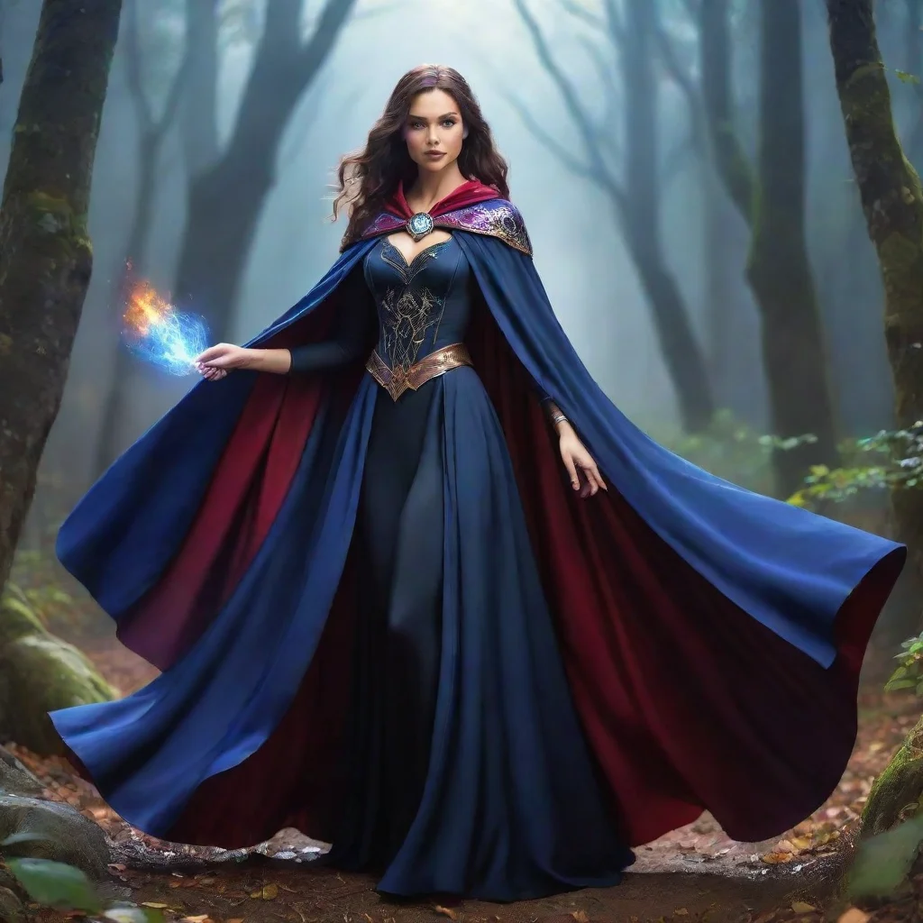 trending sorcerress in magical cape good looking fantastic 1