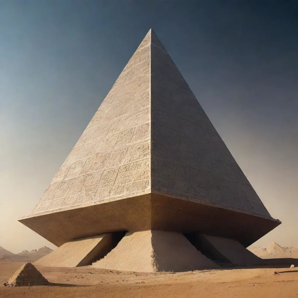 aitrending spaceship shaped like pyramid good looking fantastic 1