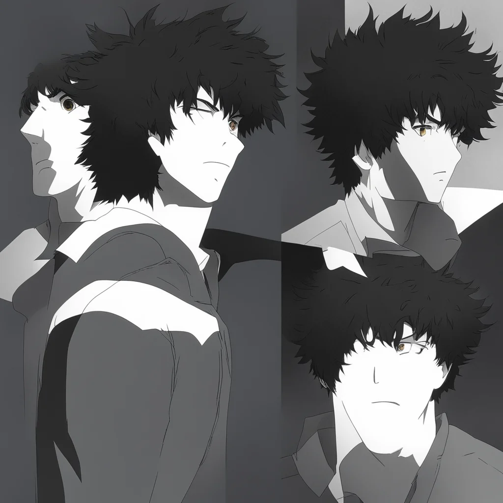 aitrending spike spiegel with different facial expressions good looking fantastic 1