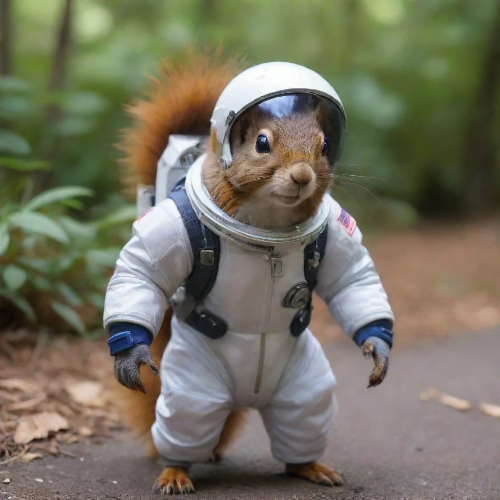 aitrending squirrel with an austronaut%27s suit good looking fantastic 1
