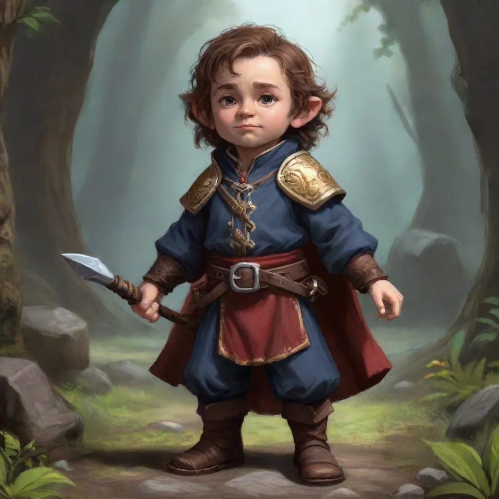 aitrending stout halfling cleric of the tempest domain good looking fantastic 1