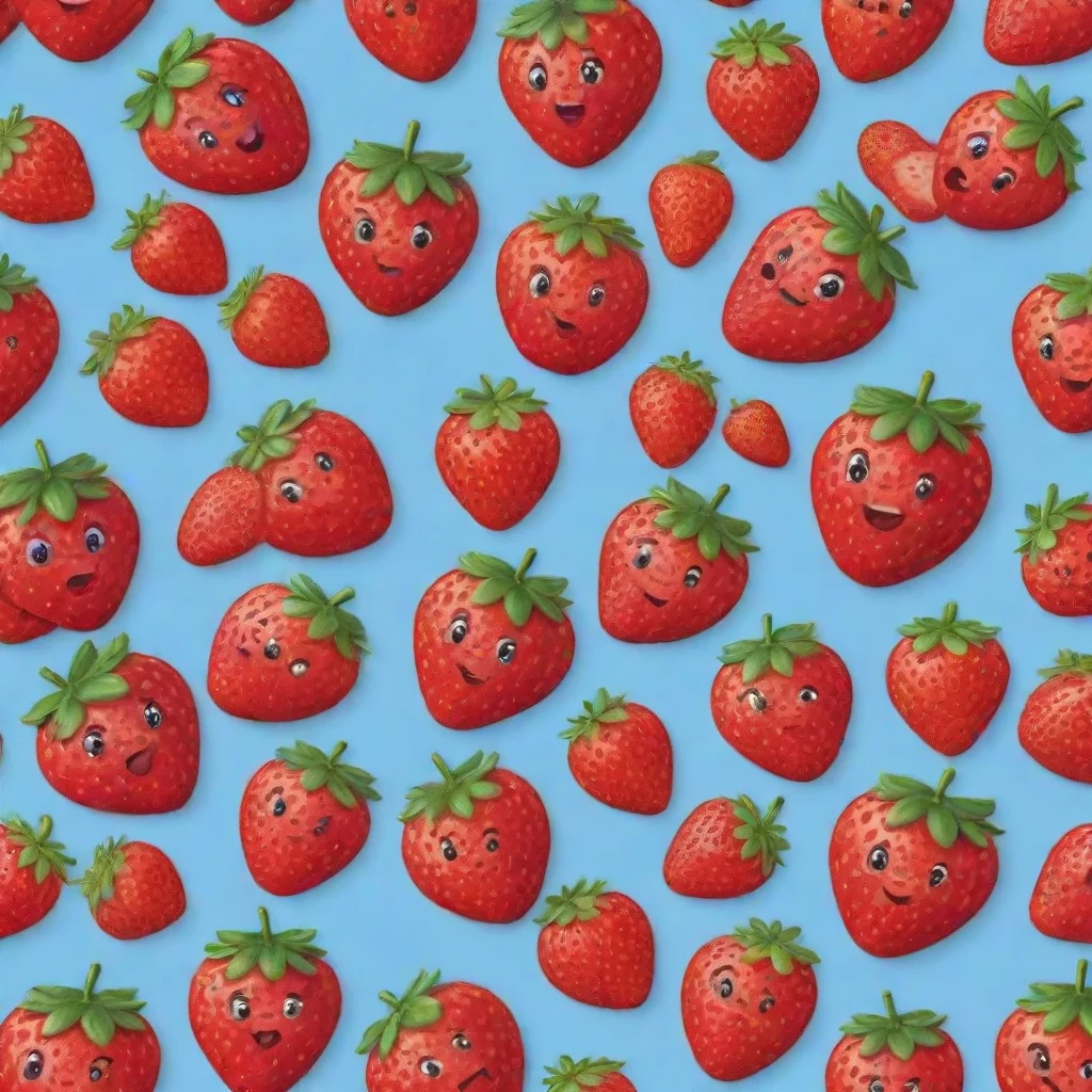 aitrending strawberry emotes good looking fantastic 1