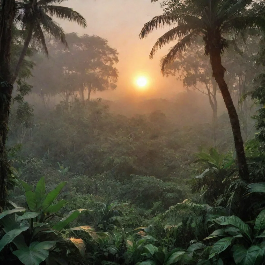 aitrending the jungle of the sunrise good looking fantastic 1