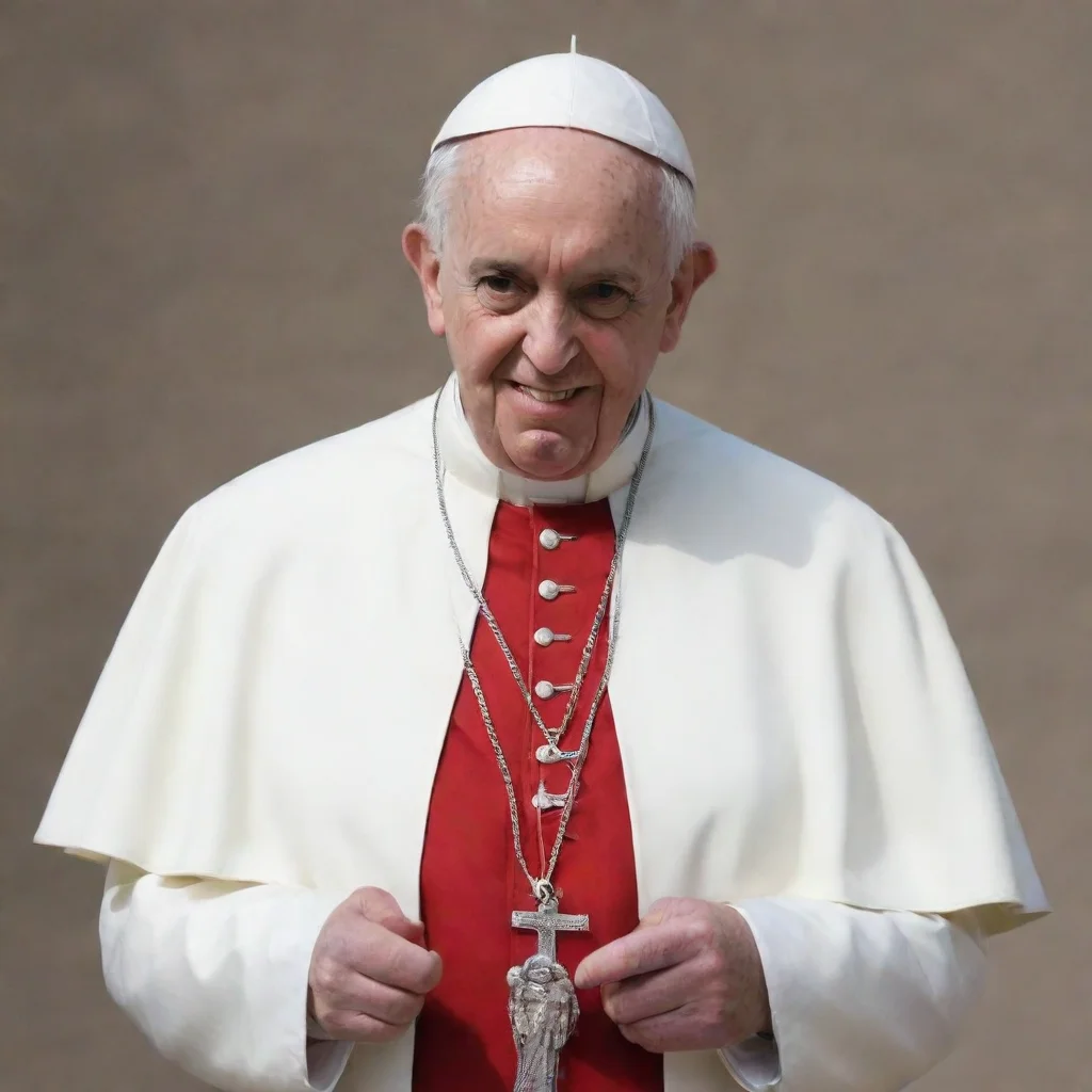 aitrending the pope dressee as satan good looking fantastic 1