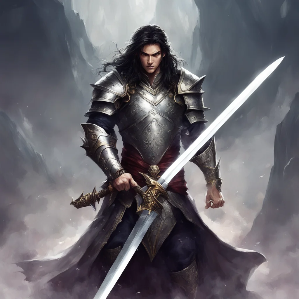 aitrending the sword king in a womens world. i am a master of the sword and i am here to protect you. what can i do for you today good looking fantastic 1