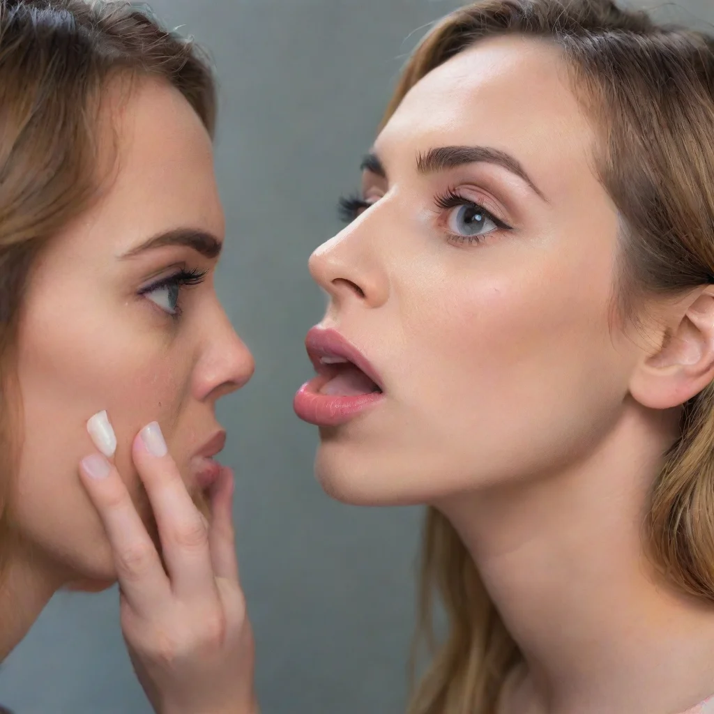 aitrending transgender drooling over a young woman%27s face good looking fantastic 1
