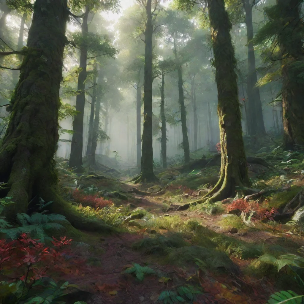 aitrending utopia forest vibrant 8k screencapture aspect 169 good looking fantastic 1