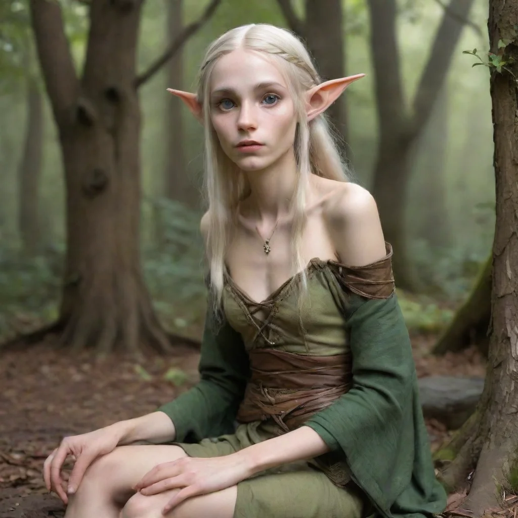 aitrending very skinny elven maiden as a beggar good looking fantastic 1
