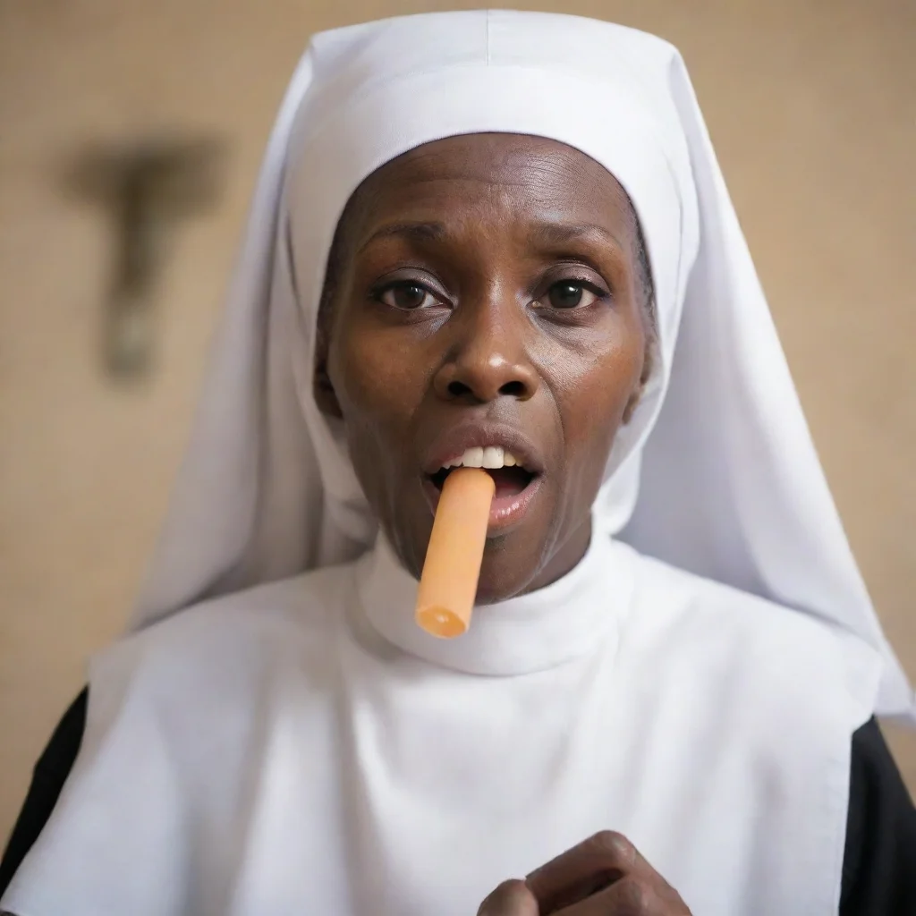 aitrending very skinny mature african nun%2C mouth filled by icepop%2C icepop going into her mouth good looking fantastic 1