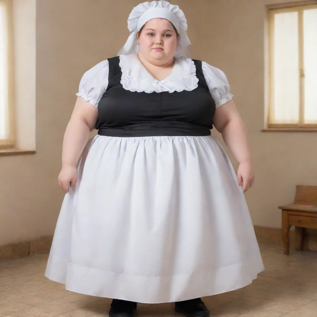 aitrending very very obese maid good looking fantastic 1