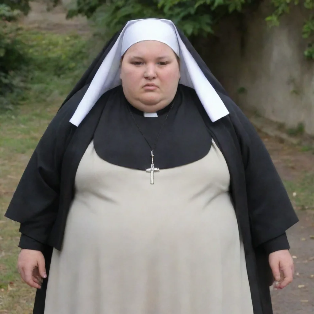 aitrending very very very very very obese nun good looking fantastic 1