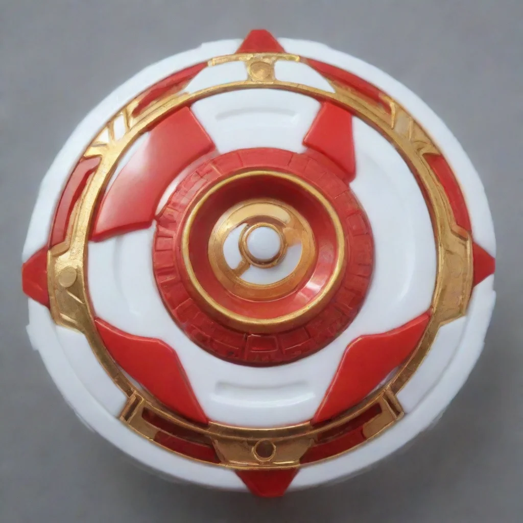 aitrending white red and gold defense type phoenix beyblade  good looking fantastic 1
