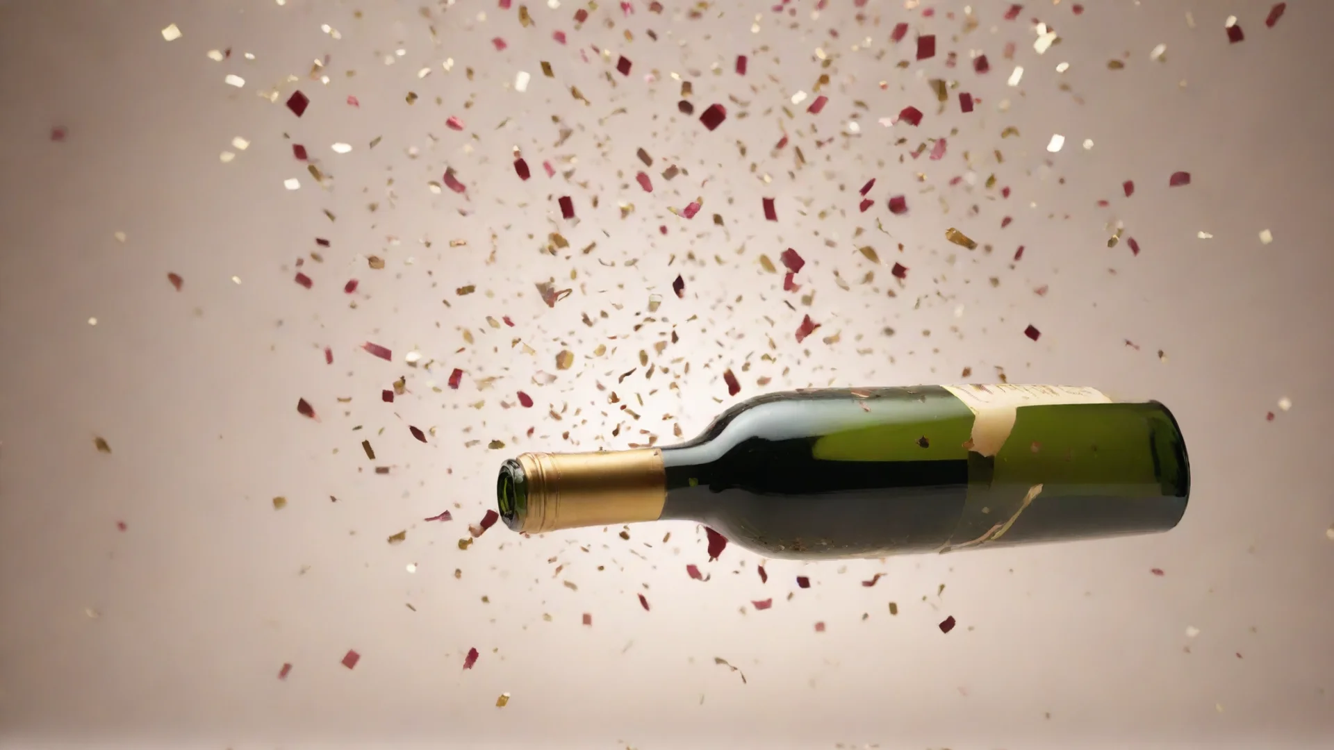 trending wine bottle pop confetti champaigne celebration wonderful detailed asthetic good looking fantastic 1 wide
