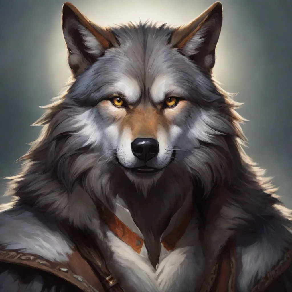 trending wolf epic character portrait good looking fantastic 1
