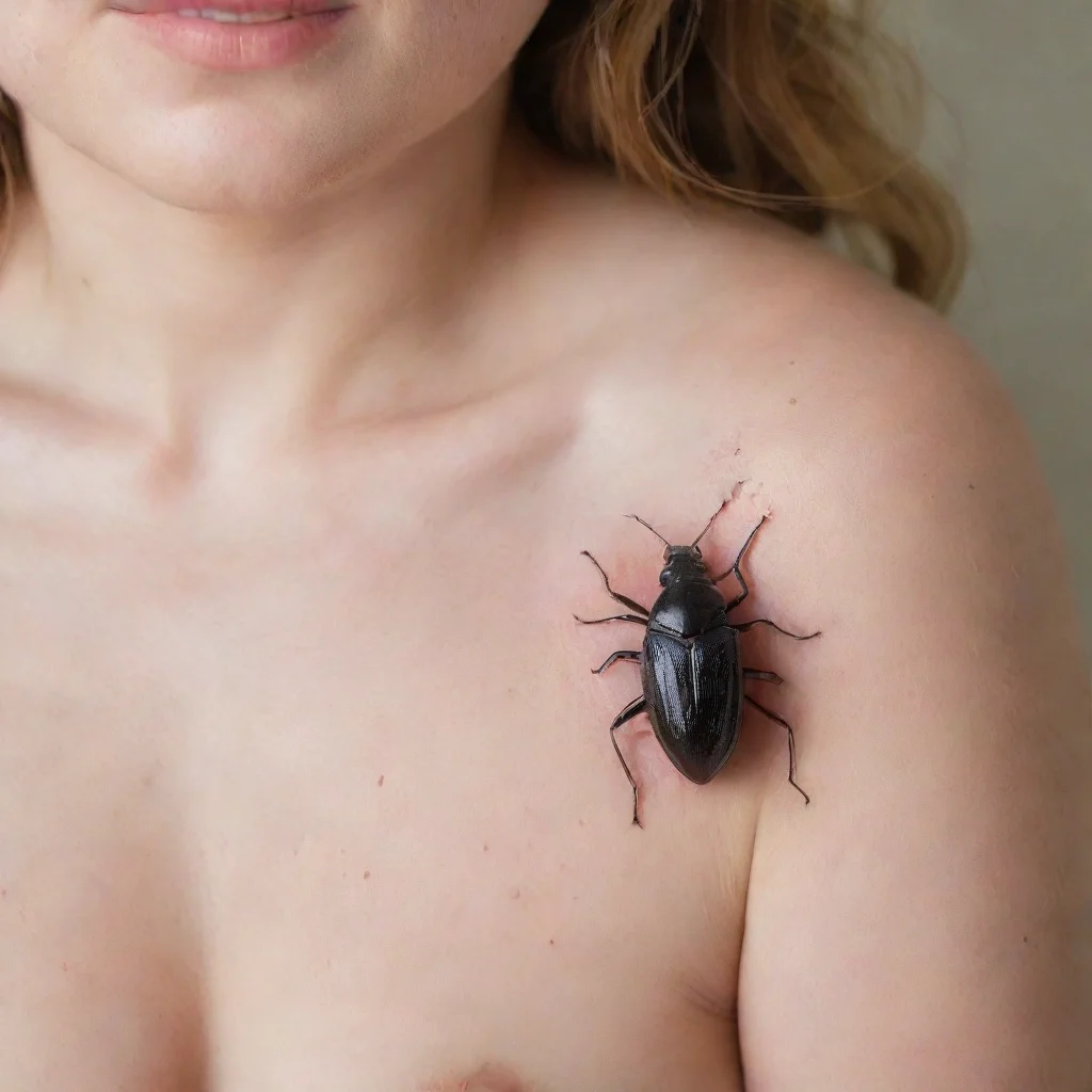 trending woman with bug under her skin  good looking fantastic 1