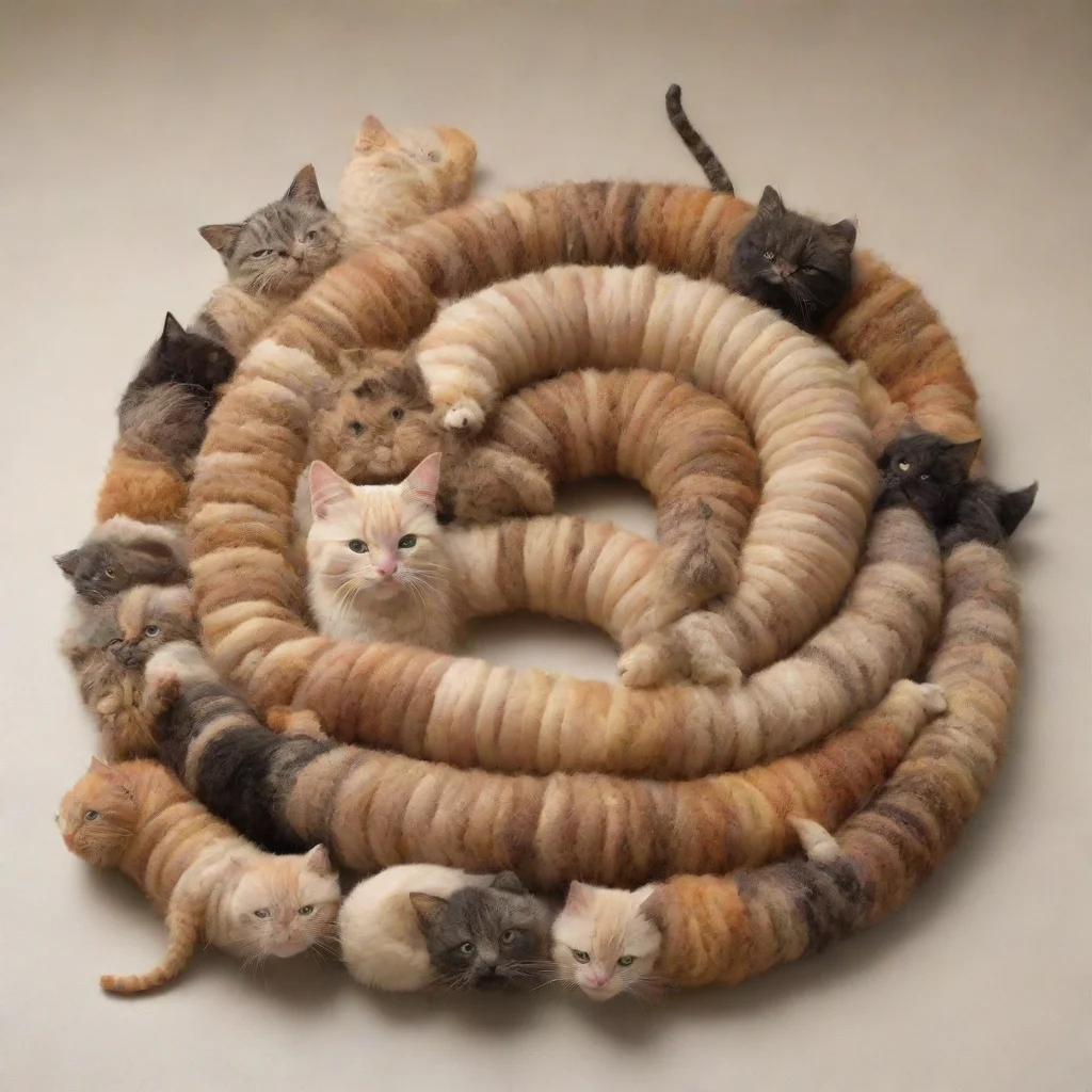 trending worm made of cats good looking fantastic 1