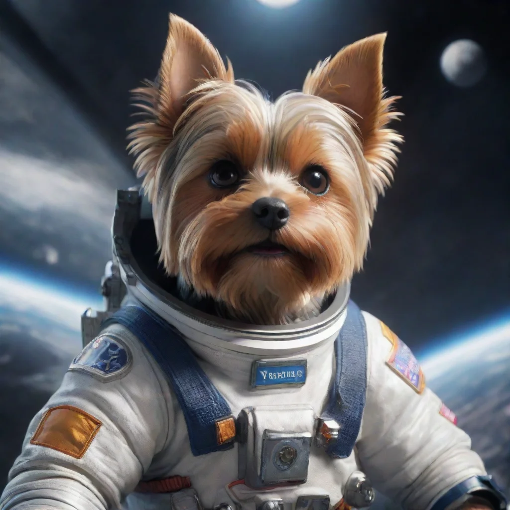 trending yorkshire terrier astronaut 3d render unreal engine hyper realistic trending artstation good looking fantastic 1