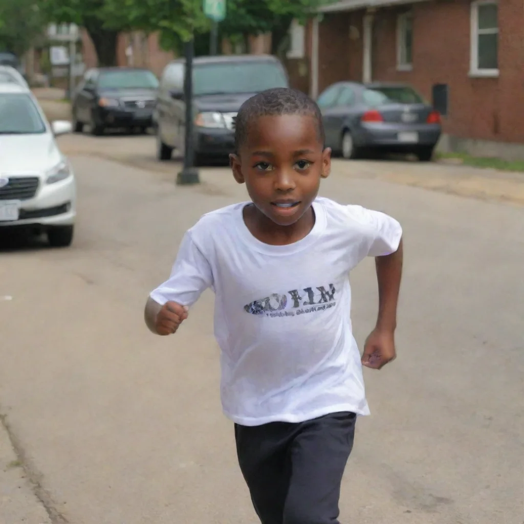 aitrending young black boy with shirt written on it%27s berea today running around town good looking fantastic 1