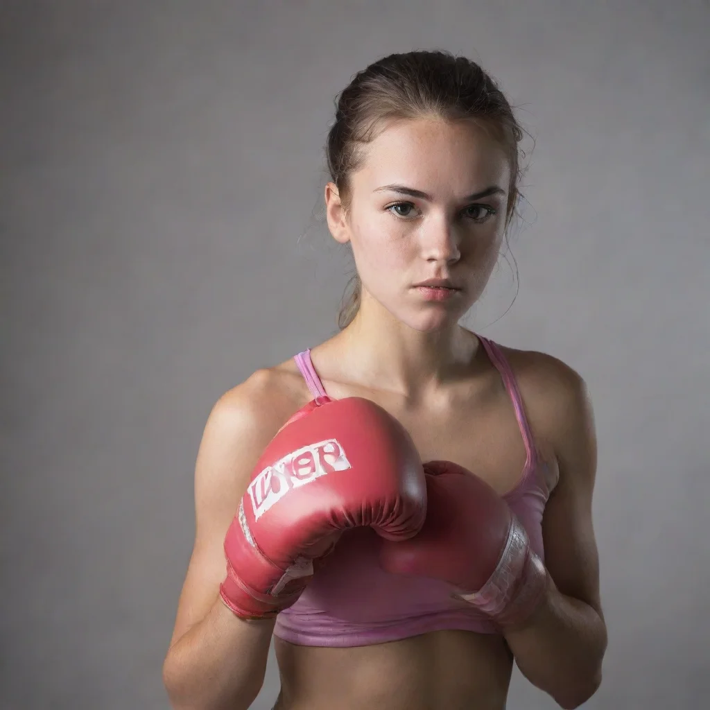 trending young female boxer good looking fantastic 1