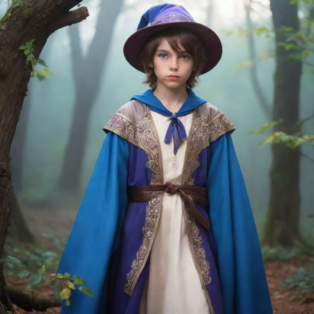 aitrending young mage boy crossdressed fantasy good looking fantastic 1