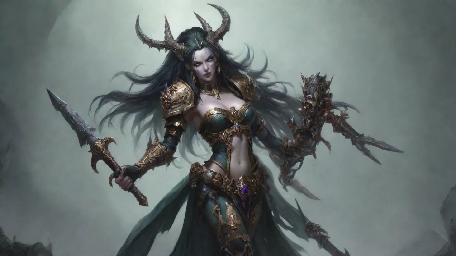 aitrending yvraine%2C warhammer%2C  fantasy good looking fantastic 1 wide