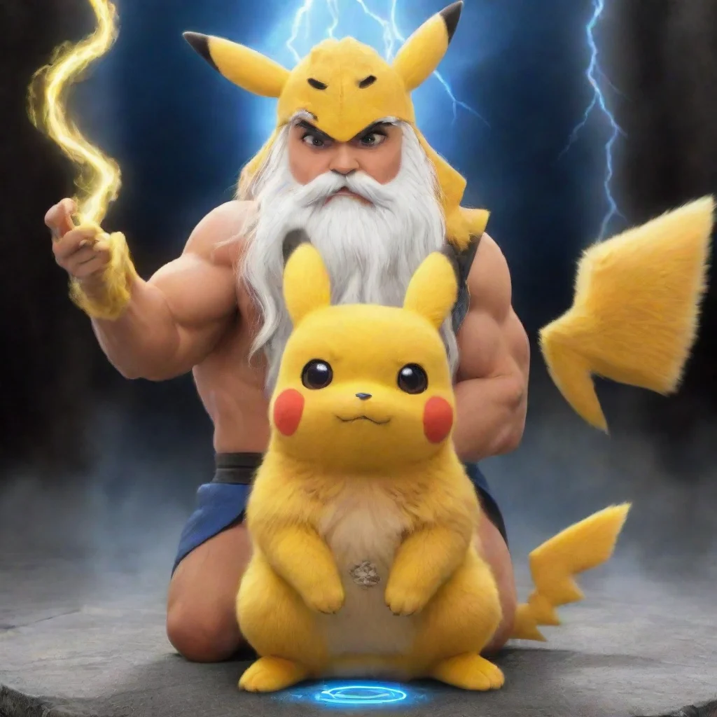 aitrending zeus and pikachu  good looking fantastic 1