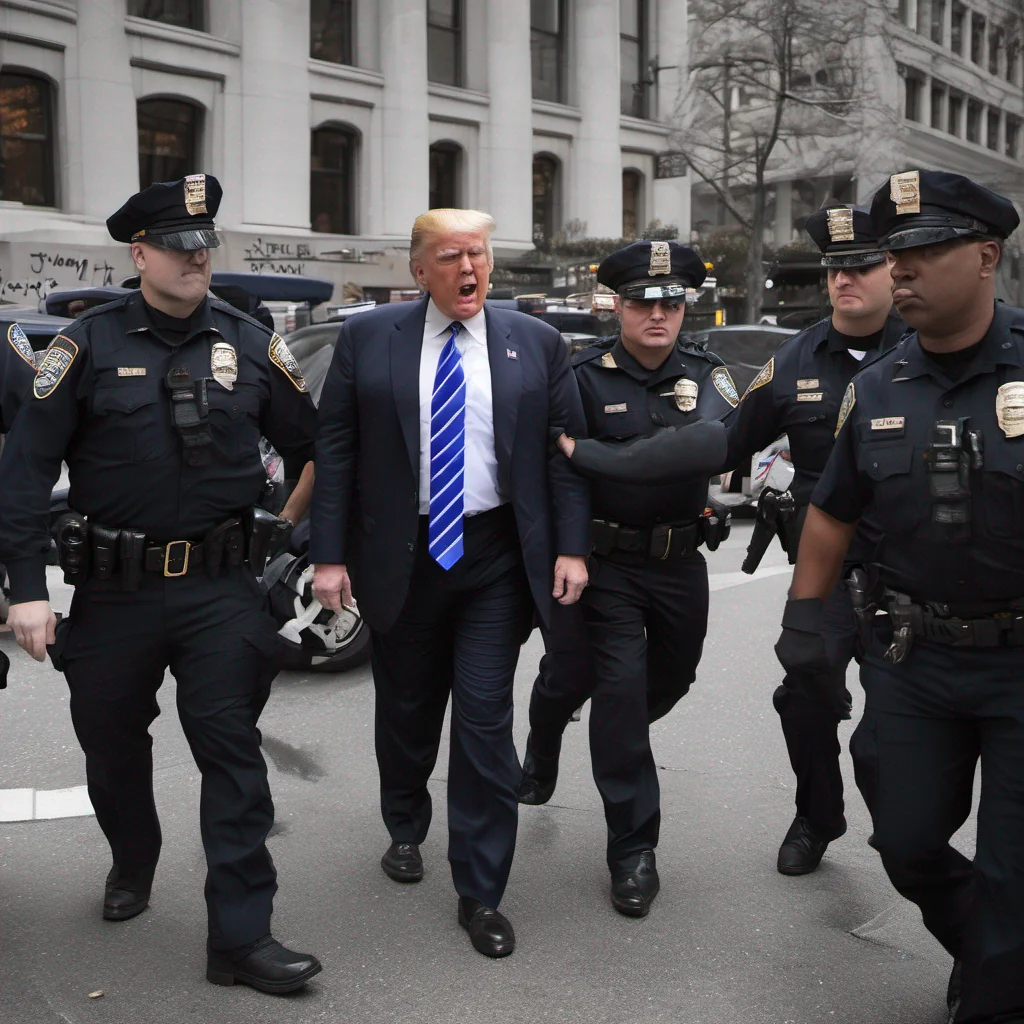 trump arrested by police photographic good looking trending fantastic 1