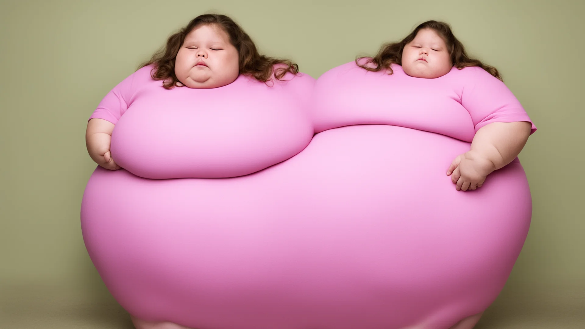 aiultra morbidly obese young girl good looking trending fantastic 1 wide
