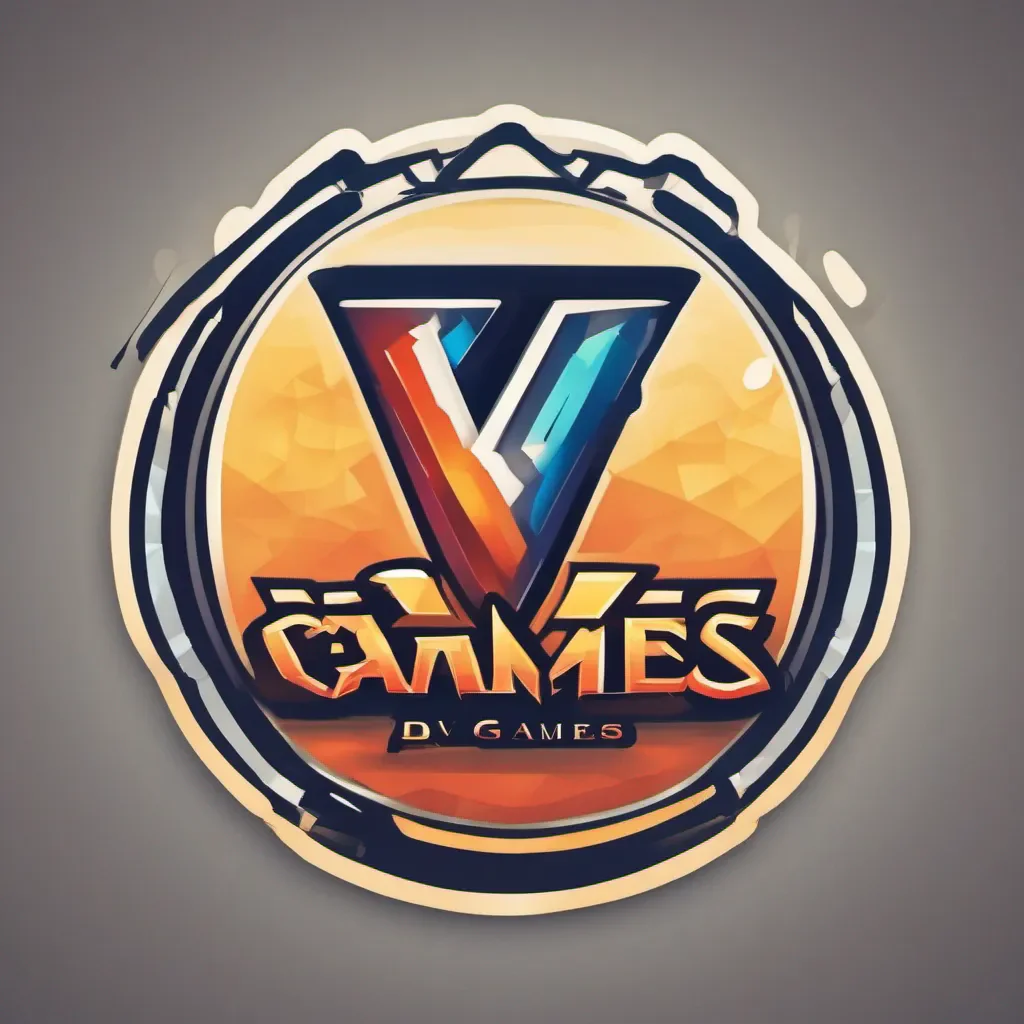 aiv5 games logo fun happy logo game site trending logo stylized confident engaging wow artstation art 3