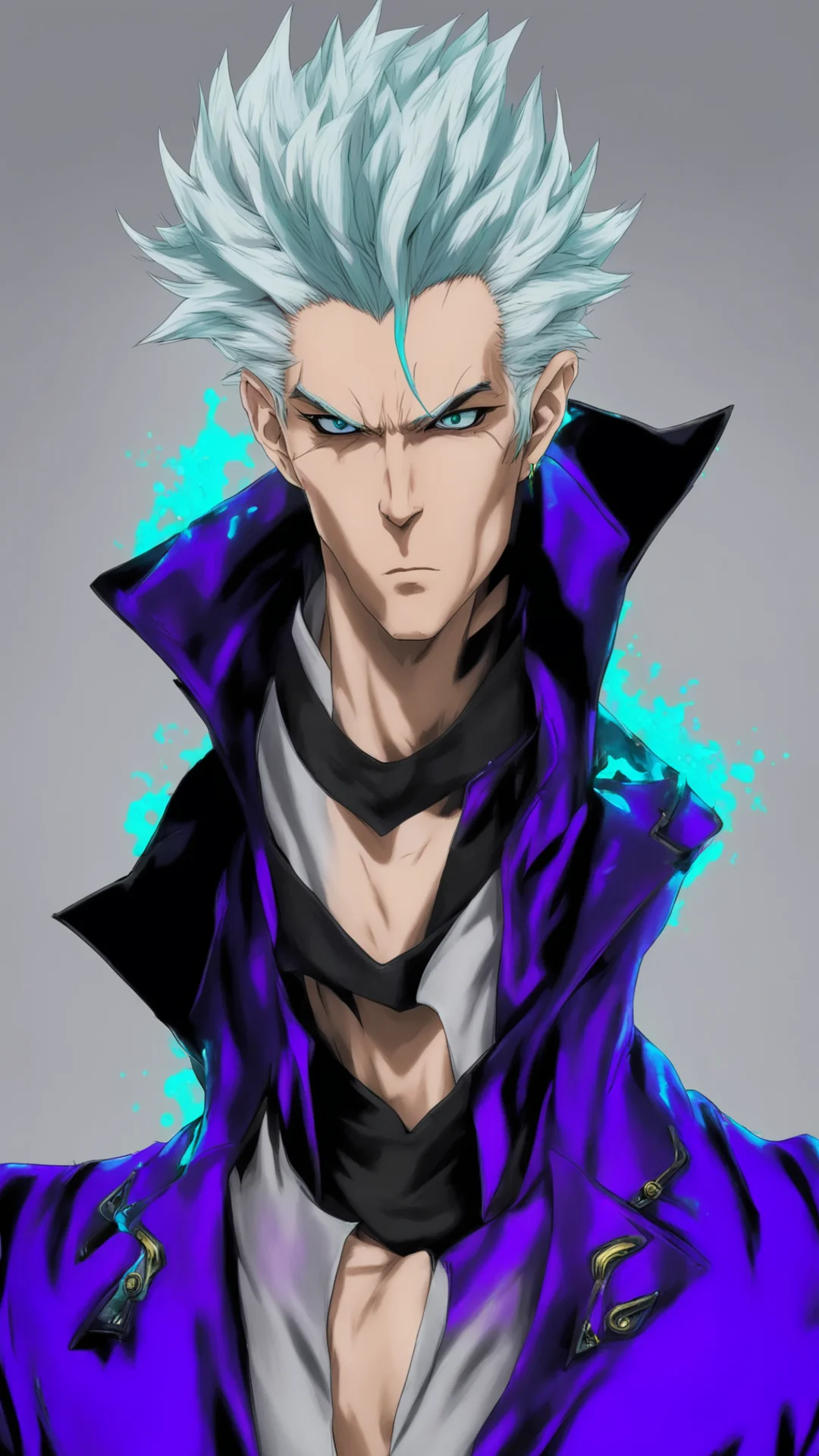 aivergil in the style of jojo%27s bizarre adventure good looking trending fantastic 1 tall