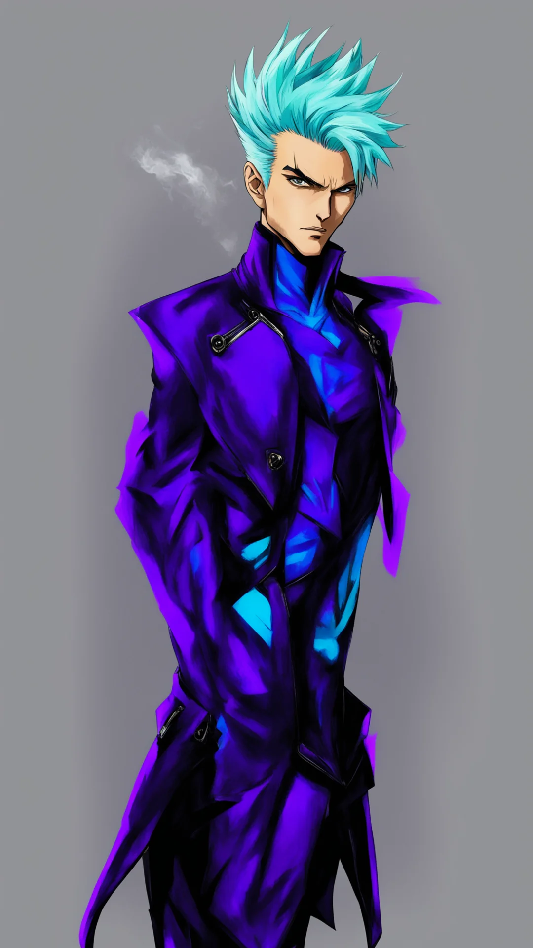 aivergil in the style of jojo%27s bizarre adventure tall